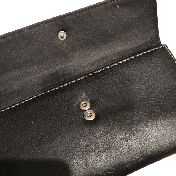 Nine West black snap wallet - Picture 4 of 7